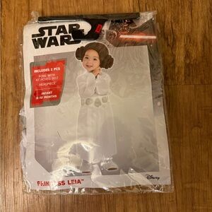 Star Wars Princess Leia Infant Costume 6-12 Months Disney Baby NEW